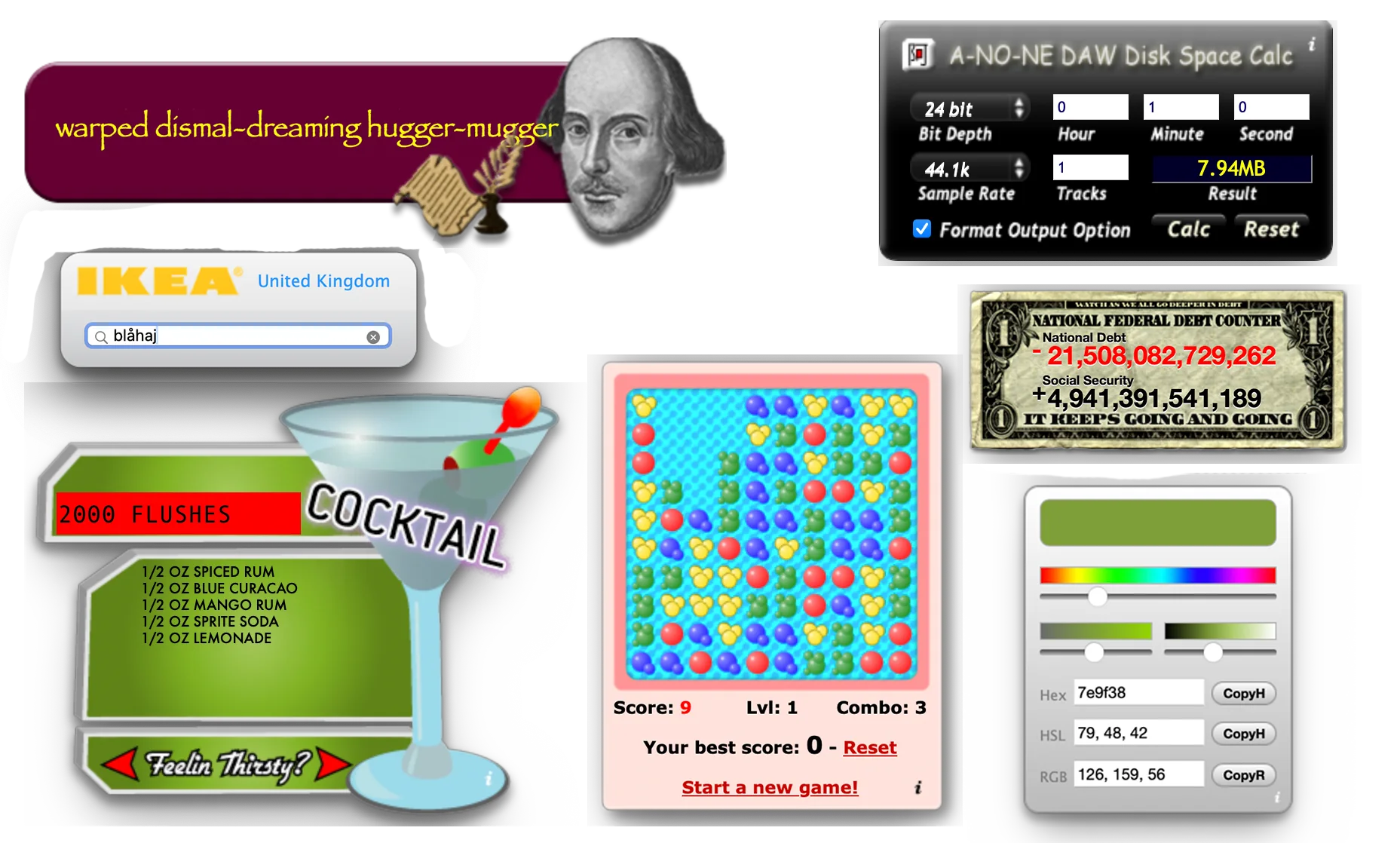 A Few Widgets